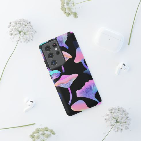 Electric Mushroomful iPhone Case